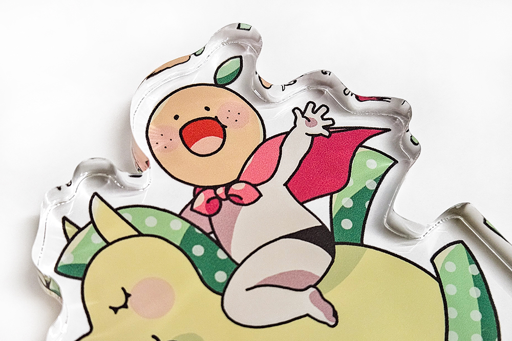 アクリルブロック（片面印刷） | グッズ印刷 | 同人誌印刷と同人グッズ