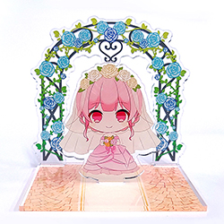 ぷちジオラマ(ブライダル) ブルー