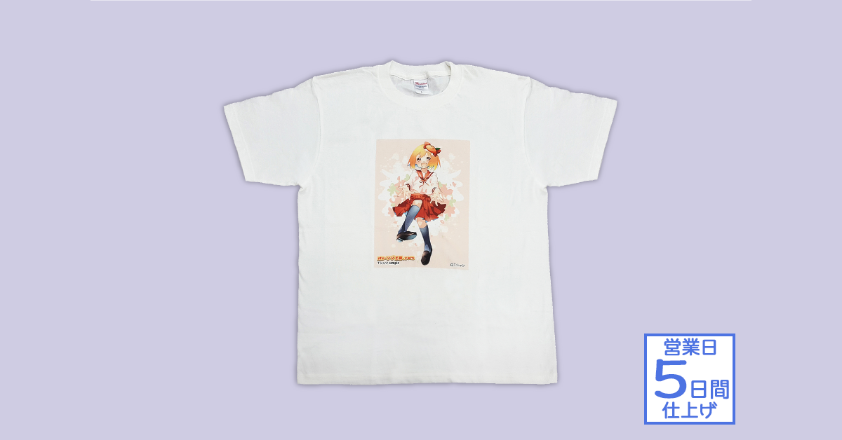 【オリジナルTシャツ印刷】Tシャツくん【未使用品】 Tシャツくん シルクスクリーン印刷 | アークランズオンライン