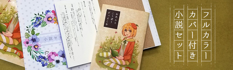 フルカラーカバー付き小説セット